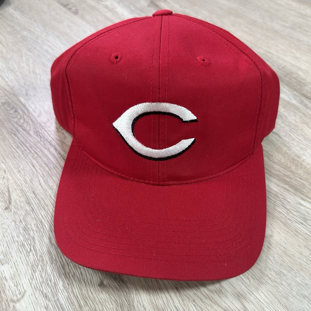 VTG Cincinnati Reds Snapback Hat MLB Baseball Red Outdoor Cap